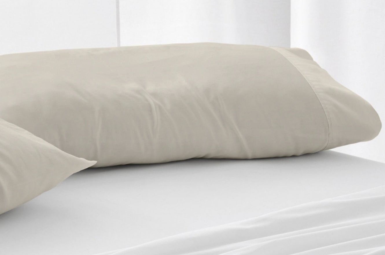 Funda de almohada algodón percal 180 hilos
